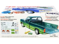 Skill 2 Model Kit 1978 Dodge D100 Pickup Truck Mini Bike 1/25 Scale Model MPC MPC901 M