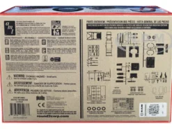 Skill 3 Model Kit 1980 Dodge Ram D-50 Pickup Truck Coca-Cola Four Bottle Crates 1/25 Scale Model AMT AMT1306M