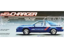 Skill 2 Model Kit 1986 Dodge Shelby Charger 1/25 Scale Model MPC MPC987