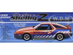 Skill 2 Model Kit 1988 Dodge Shelby Daytona Z 2-in-1 Kit 1/25 Scale Model by MPC