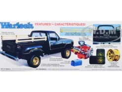Skill 2 Model Kit 1977 Dodge Warlock Stepside Pickup Truck 1/25 Scale Model MPC MPC983M
