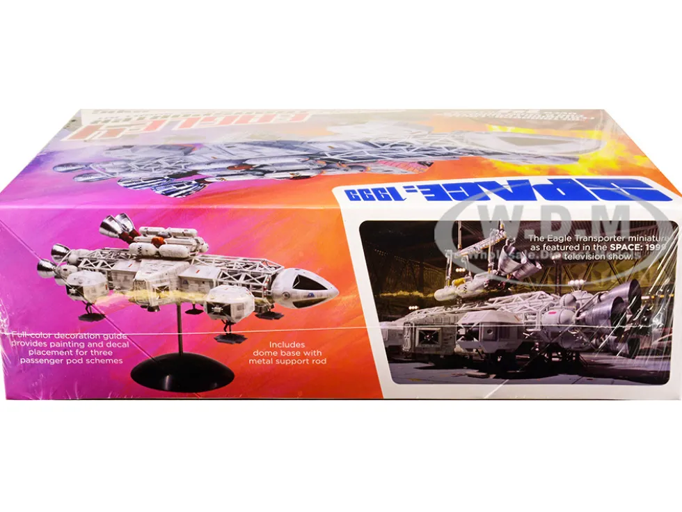Skill 2 Model Kit Eagle 4 Transporter Space 1999 1975 1977 TV Show 1/72 Scale Model MPC MPC979