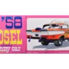 Skill 2 Model Kit 1958 Edsel Funny Car "Unreal" 1/25 Scale Model by AMT