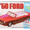 Skill 2 Model Kit 1950 Ford Convertible Street Rods 3 in 1 Kit 1/25 Scale Model AMT AMT1413