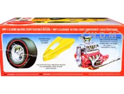 Skill 3 Model Kit 1940 Ford Coupe Coca-Cola 1/25 Scale Model AMT AMT1346M