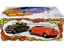 Skill 2 Model Kit 1936 Ford Coupe Gasser 3-in-1 Kit 1/25 Scale Model by AMT