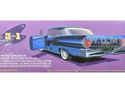 Skill 2 Model Kit 1957 Ford Fairlane Hardtop 3-in-1 Kit 1/25 Scale Model by AMT