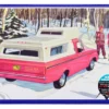 Skill 2 Model Kit 1963 Ford F 100 Camper Pickup Truck 3 in 1 Kit 1/25 Scale Model AMT AMT1412