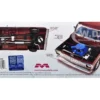 Skill 3 Model Kit 1970 Ford F-100 Custom Cab 4x4 Pickup Truck 1/25 Scale Model by Moebius