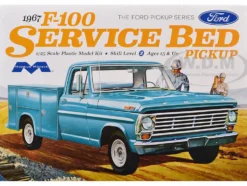 Skill 3 Model Kit 1967 Ford F100 Service Bed Pickup Truck 1/25 Scale Model by Moebius