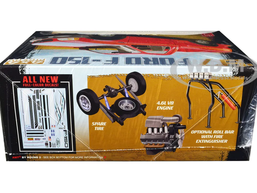 Skill 2 Model Kit 1997 Ford F-150 4X4 Pickup Truck 1/25 Scale Model AMT AMT1367