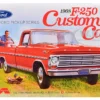 Skill 3 Model Kit 1972 Ford F-350 4x4 Tow Truck High Side Version 1/25 Scale Model by Moebius