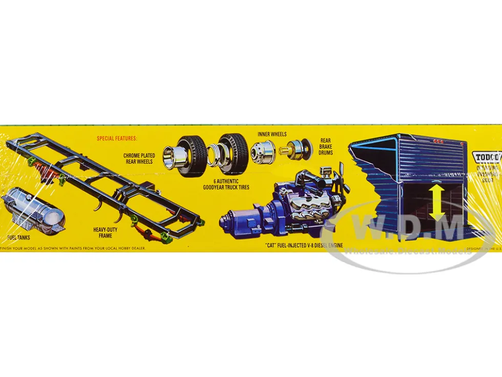 Skill 3 Model Kit Ford Louisville Line Short Hauler Morton Salt 1/25 Scale Model AMT AMT1424