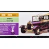 Skill 2 Model Kit 1927 Ford Model T Touring 2 in 1 Kit 1/25 Scale Model by AMT