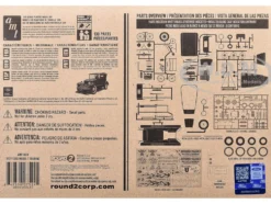 Skill 2 Model Kit 1927 Ford Model T Touring 2 in 1 Kit 1/25 Scale Model by AMT