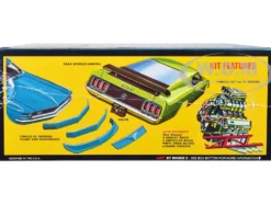 Skill 3 Model Kit 1970 Ford Mustang Funny Car Mach Won 1/25 Scale Model AMT AMT1455
