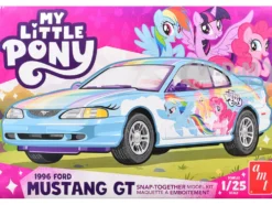 Skill 2 Model Kit 1996 Ford Mustang GT "My Little Pony" 1/25 Scale Model by AMT