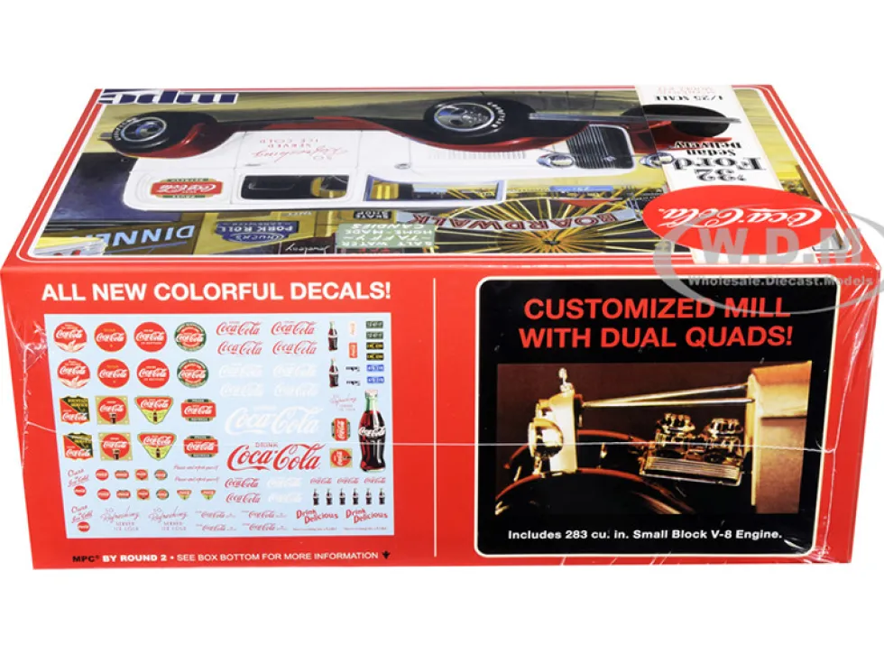 Skill 3 Model Kit 1932 Ford Sedan Delivery Coca Cola 1/25 Scale Model MPC MPC902