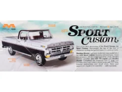 Skill 3 Model Kit 1972 Ford Sport Custom Pickup Truck 1/25 Scale Model by Moebius