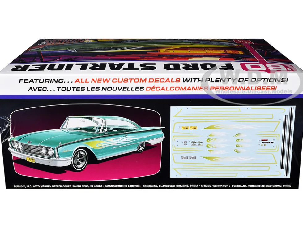 Skill 2 Model Kit 1960 Ford Starliner "Kustom Kruisers" 1/25 Scale Model by AMT