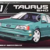 Skill 2 Model Kit 1991 Ford Taurus SHO 1/25 Scale Model by AMT