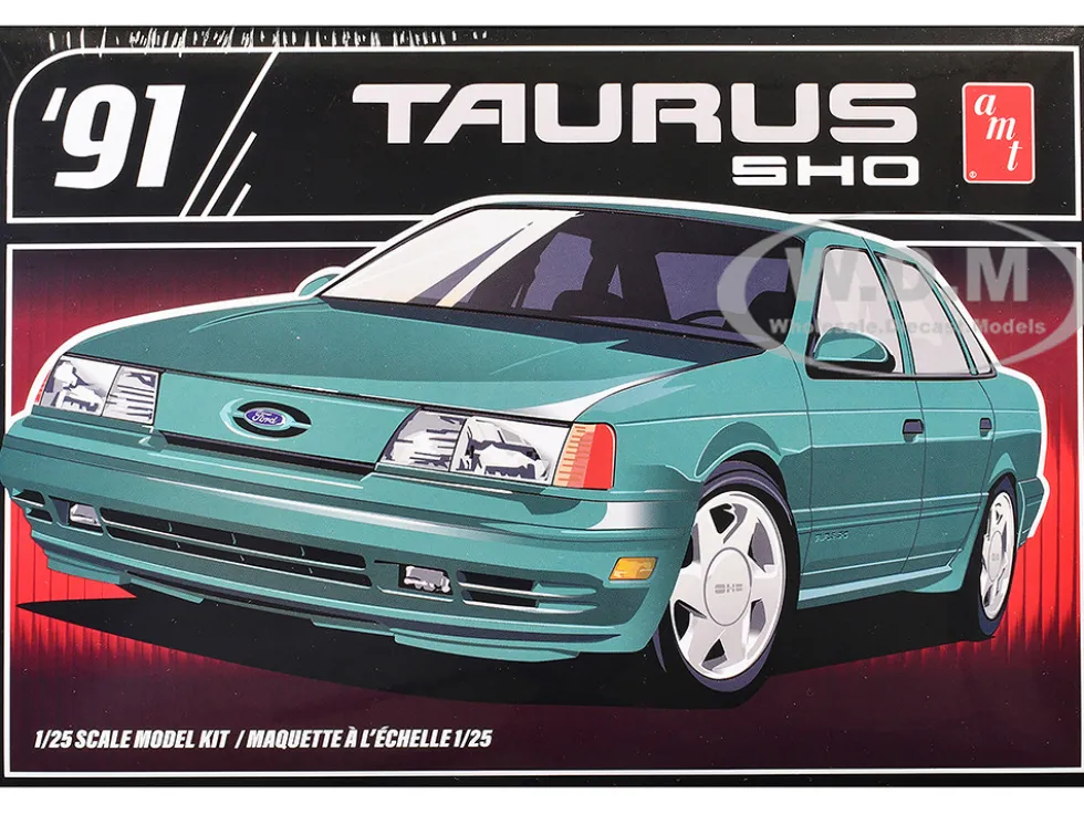 Skill 2 Model Kit 1991 Ford Taurus SHO 1/25 Scale Model by AMT