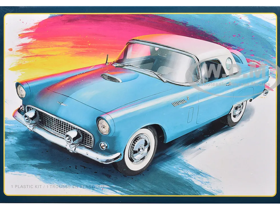 Skill 2 Model Kit 1956 Ford Thunderbird 1/25 Scale Model by AMT