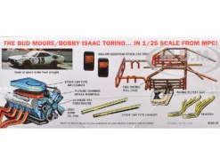 Skill 2 Model Kit 1972 Ford Torino Stock Car