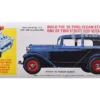 Skill 2 Model Kit 1932 Ford Tudor Sedan "Street Rods" Series 1/25 Scale Model by AMT