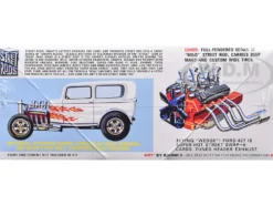 Skill 2 Model Kit 1932 Ford Tudor Sedan "Street Rods" Series 1/25 Scale Model by AMT