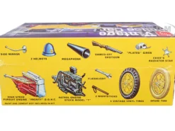 Skill 2 Model Kit 1927 Ford T Vintage Police Car 1/25 Scale Model AMT AMT1182
