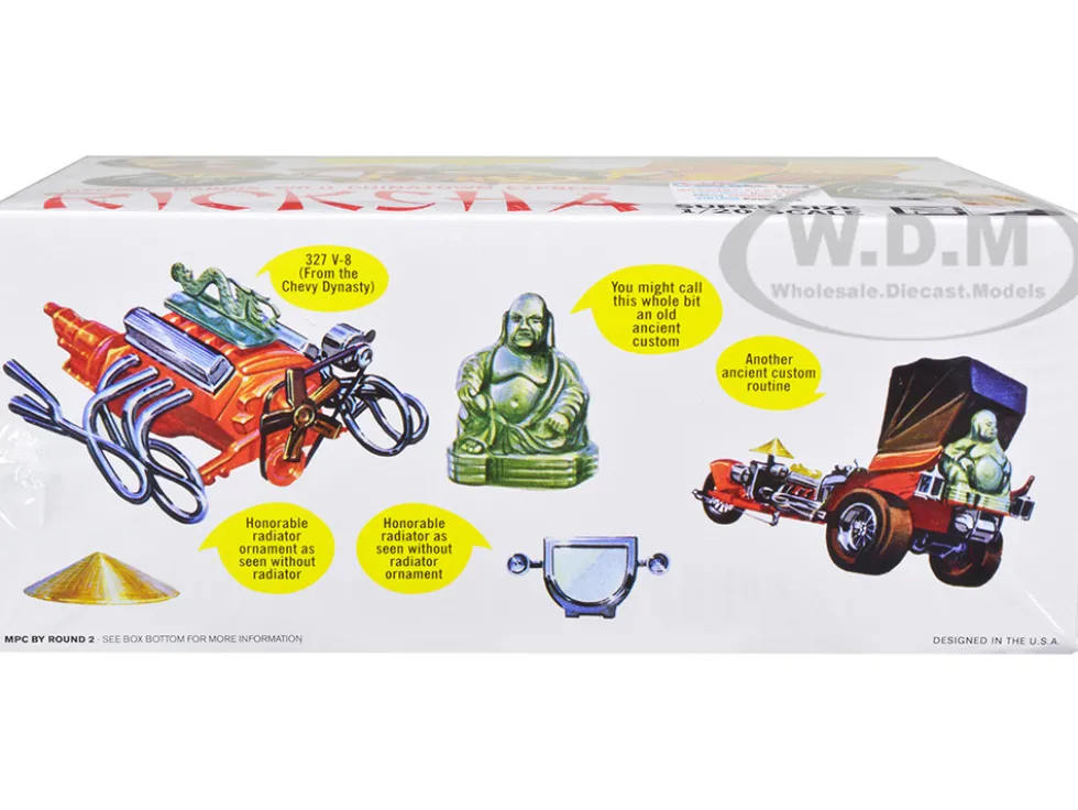 Skill 2 Model Kit George Barris' Wild Chinatown Express Ricksha 1/20 Scale Model MPC MPC965