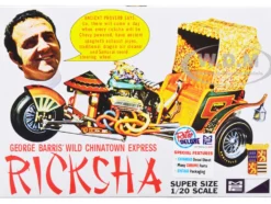 Skill 2 Model Kit George Barris' Wild Chinatown Express Ricksha 1/20 Scale Model MPC MPC965