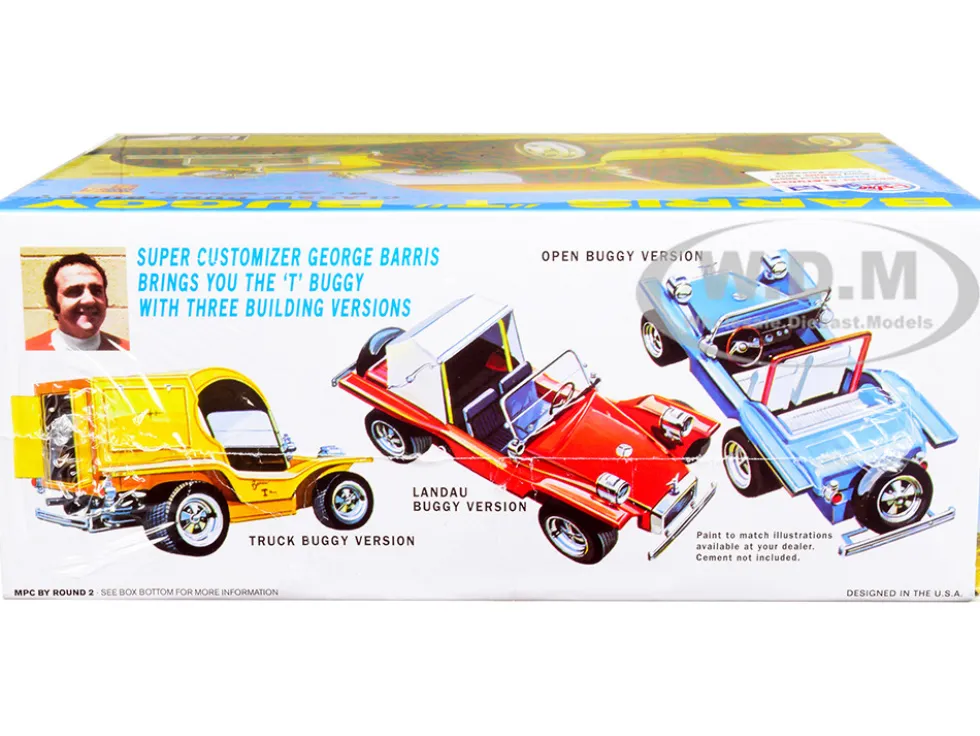 Skill 2 Model Kit George Barris T Classic Dune Buggy 3-in-1 Kit 1/25 Scale Model MPC MPC971