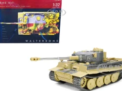 Skill 4 Model Kit German Sd Kfz 181 Pz Kpfw VI Tiger I Early Production Model Heavy Tank Schwere Panzerabteilung 505 No 100 Kursk July 1943 1/32 Scale Model Metal Proud MP-962043