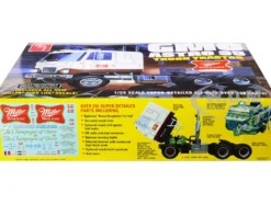 Skill 3 Model Kit GMC Astro 95 Truck Tractor Miller 1/25 Scale Model AMT AMT1230