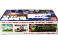 Skill 3 Model Kit GMC Astro 95 Truck Tractor Miller 1/25 Scale Model AMT AMT1230