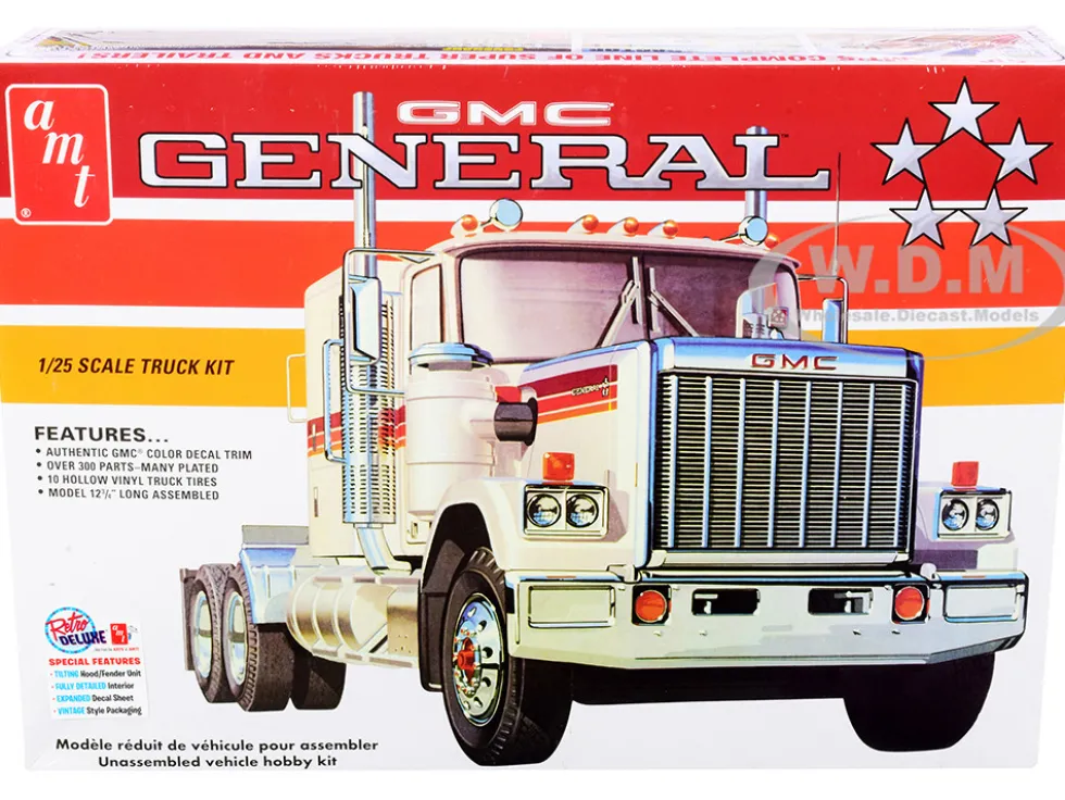 Skill 3 Model Kit GMC General Truck Tractor 1/25 Scale Model AMT AMT1272