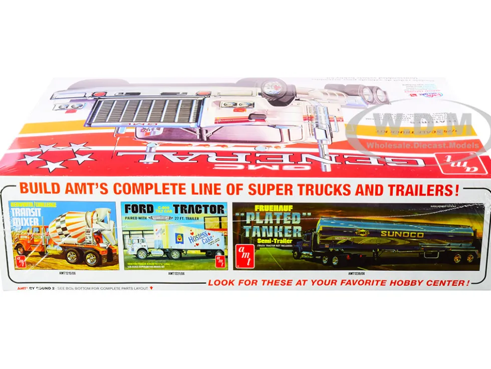 Skill 3 Model Kit GMC General Truck Tractor 1/25 Scale Model AMT AMT1272