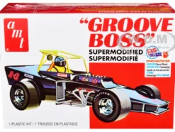 Skill 2 Model Kit Groove Boss Supermodified Racer 1/25 Scale Model AMT AMT1329M