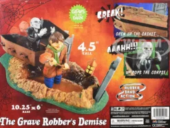 Skill 2 Model Kit Haunted Manor "The Grave Robber's Demise" Diorama Set 1/12 Scale Model by Polar Lights