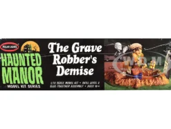 Skill 2 Model Kit Haunted Manor "The Grave Robber's Demise" Diorama Set 1/12 Scale Model by Polar Lights