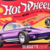 Skill 2 Model Kit Hot Wheels Silhouette with Collector Tin 1/25 Scale Model by AMT