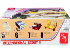 Skill 2 Model Kit IH International Harvester Scout II 1/25 Scale Model AMT AMT1248