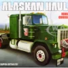 Skill 3 Model Kit Kenworth Conventional Tractor Alaskan Hauler 1/25 Scale Model AMT AMT1339
