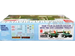 Skill 3 Model Kit Kenworth Conventional Tractor Alaskan Hauler 1/25 Scale Model AMT AMT1339