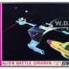 Skill 2 Model Kit Klingon Warrior Empire Alien Battle Cruiser Star Trek 1966 1969 TV Series 1/650 Scale Model AMT AMT1428