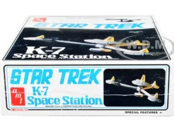Skill 2 Model Kit K 7 Space Station Star Trek 1966 1969 TV Series 1/7600 Scale Model AMT AMT1415