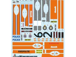 Skill 3 Model Kit Land Rover Range Rover Police 1/24 Scale Model Italeri 3661