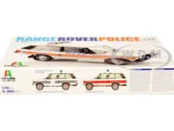 Skill 3 Model Kit Land Rover Range Rover Police 1/24 Scale Model Italeri 3661